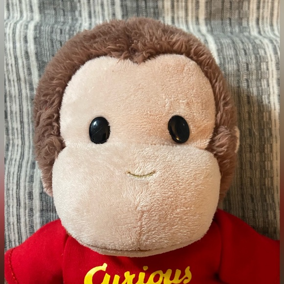 Curious George Monkey Soft Plush Stuffed Animal Gund 13” - Picture 2 of 10